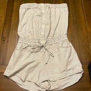 Forever 21 strapless romper